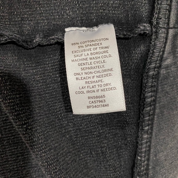 bp moto biker inspired jacket/ blazer in gray - Picture 7 of 8